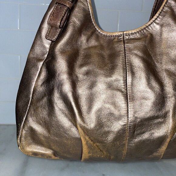 Coach Maggie Madison Leather Hobo Shoulder Bag HTF - Picture 6 of 17